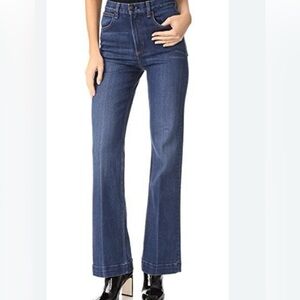 NWT Rag & Bone Justine Wide Leg Trouser Jeans